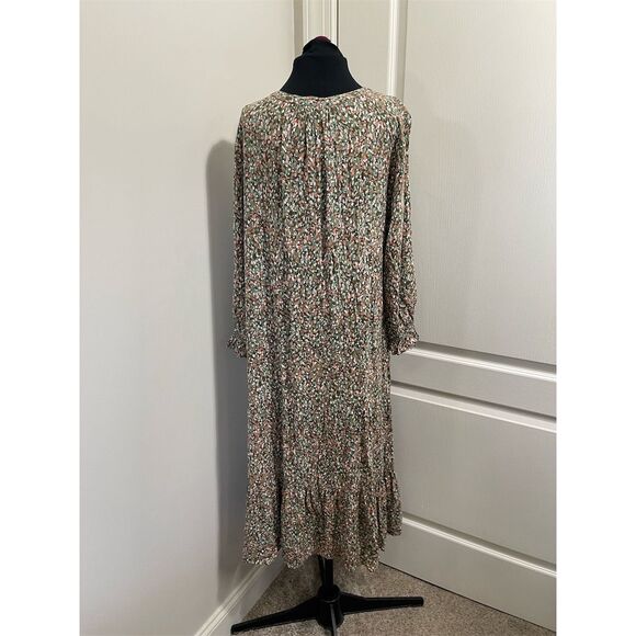 Beachlunchlounge Women's Floral Maxi Dress Multicolor Size M Casual - Picture 7 of 11